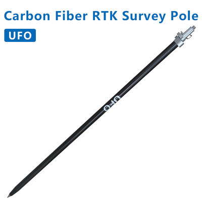 satın al 2.2m Karbon Fiber Genişletilebilir direği GPS için RTK GNSS Teleskopik Rover direği UFO GPS anket direği Çevrimiçi üretim