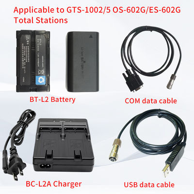satın al Suitable for GTS-1002/5, OS-602G/ES-602G Total Stations BT-L2 Battery BC-L2A Charger Çevrimiçi üretim