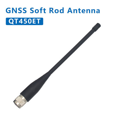 QT450ET 406-430MHz 2dBi Kazanç TNC-J Kırbaç Montajlı Esnek Taşınabilir UHF Anten