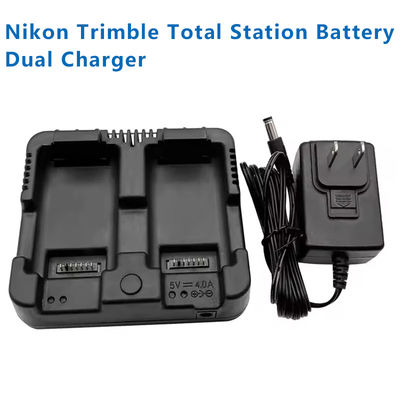 Nikon NIVO 2M / 2C Serisi DPL-322 Toplam İstasyon Spectra Focus 6 & 8 Nivo C & M Pilleri için çift şarj cihazı
