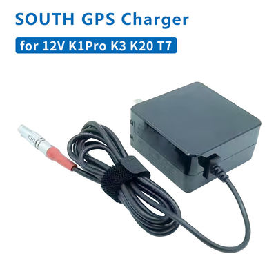 Güney Kolida Sanding GNSS GPS RTK şarj cihazı 12V K1Pro K3 K20 T7 şarj cihazı 5 pin