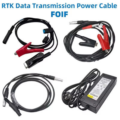 FOIF GNSS RTK 5-Pin Veri İletişim Kablosu 220V Adaptörlü Dış Radyo Güç Kablosu