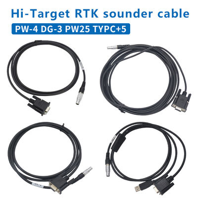 Hi-Target GC-3 UC-1 GPS RTK ve Echo Sounder bilgisayar bağlantısı için Y şeklinde veri kablosu