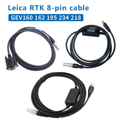 Leica GPS RTK GS10/14/15/16 GEV162 GEV234 GEV218 GEV Serisi Veriler Aktarımı Kesin Veriler Aktarımı için 8 Noktalı Kablo