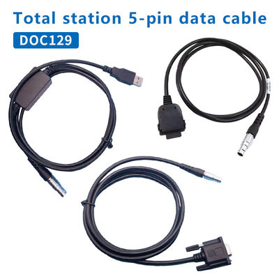 DOC129 TOPCON SOKKIA için veri kablosu Toplam İstasyonlar ES/OS/PS PC'ye (win11) 5 Pin