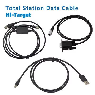 Uygun 6 PIN USB RS232 Veri İndirme Kablosu Hi-Target Araştırma Toplam İstasyonu için HTS221/420/121/520/ATS320