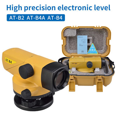 Japon TOPCON nivelman aleti yüksek hassasiyetli mühendislik ölçümü AT-B4A/AT-B2 otomatik nivo
