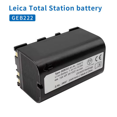 GEB222 Leica Toplam İstasyon için Pil GPS Sistemi ATX1200 1230 Piper 100 200 Lases Araştırma Araçları Şarj edilebilir pil