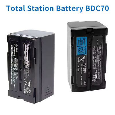 BDC70 BDC-70 Pil Sokkia Toplam İstasyonu GPS SRX GRX Şarj edilebilir 7.2V 5240mAh Li-ion Pil Yeni Logo ile