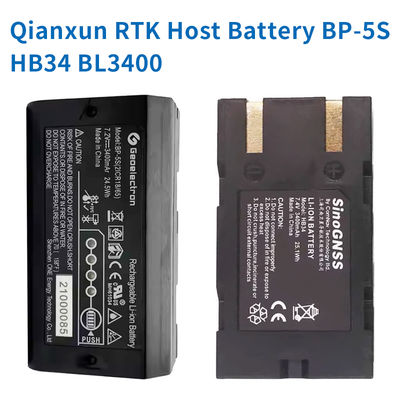 Qianxun BL3400 BP-5S HB34 T30 Ölçme GPS RTK GNSS için Pil 7.4v 3400mAh