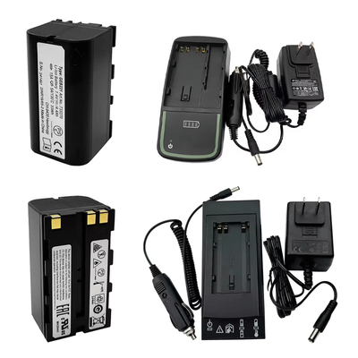 7Leica TS02 TS06 TS09 TPS1200 için.4V 4400mAh Li-ion GEB221 pil