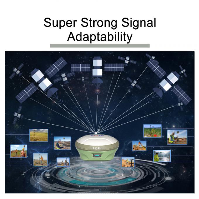 Araştırma Aracı GPS RTK Üssü ve Rover FOIF A60 PRO 1408 Kanallar GNSS GPSS RTK Alıcı 6