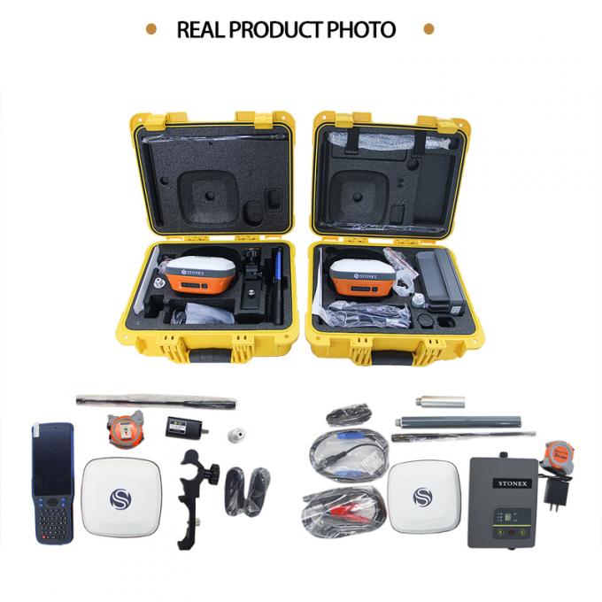 Uluslararası Sürüm GNSS RTK Sistem Üssü ve Rover İstasyonu STONEX S3A/S850 GPS Anket Araçları 2
