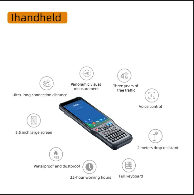 RTK GNSS GIS Veri Toplayıcı Hi-Target IHAND55 GPS Denetleyicisi 2